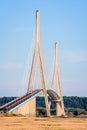 The Normandy bridge (pont de Normandie) in France