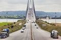 Normandy Bridge, France Royalty Free Stock Photo