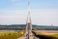 The Normandy bridge (pont de Normandie) in France