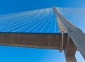 Normandy bridge view (Pont de Normandie, France)