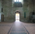 Refectory of the church-abbey of Mont-Saint-Michel