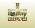 Normandy landings, American D Day, celebration