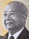 Norodom Sihanouk a portrait