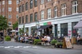 Norrebro district in Copenhagen Royalty Free Stock Photo