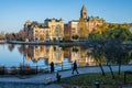 Norrkoping and Motala river, Sweden