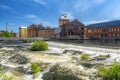 Norrkoping Motala Strom Waterfall and Rapids Royalty Free Stock Photo