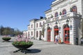 Norrkoping Railway Station during spring Royalty Free Stock Photo