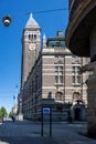 City Hall at the German Square in Norrkoping, Sweden Royalty Free Stock Photo