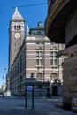 City Hall at the German Square in Norrkoping, Sweden Royalty Free Stock Photo