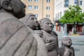 Public art in Norrkoping, Sweden Royalty Free Stock Photo