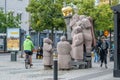 Gossip square in Norrkoping, Sweden Royalty Free Stock Photo