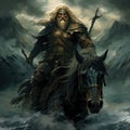 Norse mythology valhalla concept