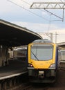 Northern trains civity dmu Carnforth station Royalty Free Stock Photo