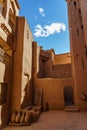 Morocco. Skoura. Kasba Amridil. 19th century, built for M\'hamed Ben Brahim Nasiri. Inside main kasbah residence, Skoura,