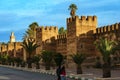 Morocco. Taroudant. The city walls