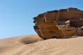 North African sand dunes Royalty Free Stock Photo