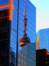 North America, Canada, Ontario, Toronto, CN Tower Royalty Free Stock Photo