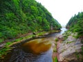 North America, Canada, Province of New Brunswick, Hopewell Rock Park, Fundy Biosphere Reserve