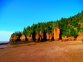 North America, Canada, Province of New Brunswick, Hopewell Rock Park, Fundy Biosphere Reserve