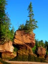 North America, Canada, Province of New Brunswick, Hopewell Rock Park, Fundy Biosphere Reserve