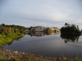 Canada, Nova Scotia, Cape Breton island, Bras d`Or Lake Royalty Free Stock Photo