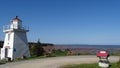 Canada, Nova Scotia, Hants County, Walton Lighthouse, Minas Basin Royalty Free Stock Photo