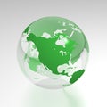 North america globe Royalty Free Stock Photo