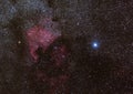 North America Nebula Royalty Free Stock Photo