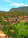 North America, USA, Arizona, Sedona, Midgley Bridge over Wilson Canyon Royalty Free Stock Photo