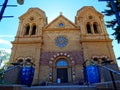 North America, USA, New Mexico, Santa Fe, Cathedral Basilica of St. Francis of Assisi Royalty Free Stock Photo