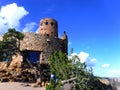 North America, USA, Arizona, Grand Canyon National Park, Desert View Watchtower Royalty Free Stock Photo