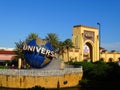 North America, USA, Florida, Orlando, amusement park entrance Royalty Free Stock Photo