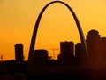 North America, USA, Missouri, Saint Louis, Gateway Arch National Park Royalty Free Stock Photo