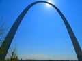 North America, USA, Missouri, Saint Louis, Gateway Arch National Park Royalty Free Stock Photo