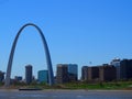 North America, USA, Missouri, Saint Louis, Gateway Arch National Park Royalty Free Stock Photo