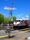 North America, USA, New Mexico, train to Santa Fe