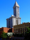 North America, USA, Washington State, Seattle, Smith Tower Royalty Free Stock Photo