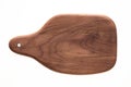 North American black walnut wooden chopping board. Handmade wooden chopping board texture background. Wooden chopping board elemen