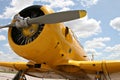 North American Harvard Aircraft Royalty Free Stock Photo