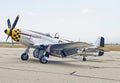 1945 North American P-51D Mustang Kimberly Kaye Fighter Aircraft Royalty Free Stock Photo