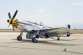 1945 North American P-51D Mustang Kimberly Kaye Fighter Aircraft Royalty Free Stock Photo