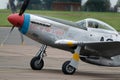 North American P51D Mustang long range world war two fighter built to a British specification.