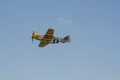 A North American P-51 Mustang fighter Royalty Free Stock Photo