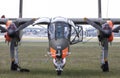 The North American Rockwell OV-10 Bronco Royalty Free Stock Photo