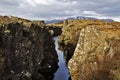 North Atlantic Drift/Ridge at Pingvellir or Thingvellir, Iceland