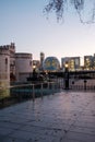 North bank of the River Themes a view of central London