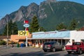 Twedes Cafe, a retro diner, known for being featured on the 90s TV show Twin Peaks