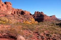 North Black Rocks in Snow Canyon State Park, UT Royalty Free Stock Photo