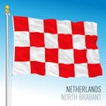 North Brabant provincial flag, Netherlands, EU