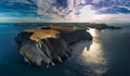 North Cape aerial Royalty Free Stock Photo